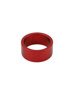 Headset Alloy Spacer 15mm x 1-1/8 Red.